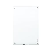 Quartet Brilliance Glass Dry-Erase Whiteboard, 4' x 4' (G24848W)