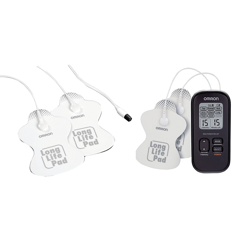 Omron Max Power Relief Tens Device & Tens Long-life Pads (843631135501) image 1
