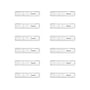 Westcott 6" Plastic Standard Ruler, Clear, 12/Box (17723)~#|#~sp86239116_sc7
