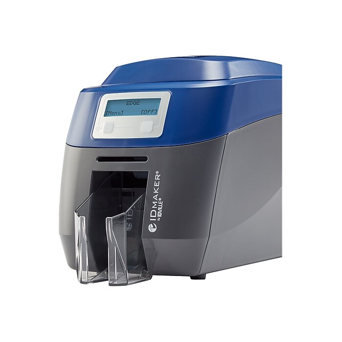 IDville ID Maker Edge 1-Sided ID Card Printer System