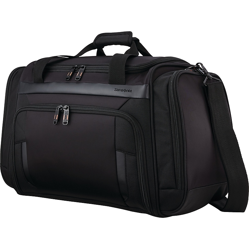 Samsonite Pro 21" Nylon Weekender Duffel, Black (126359-1041) image 1