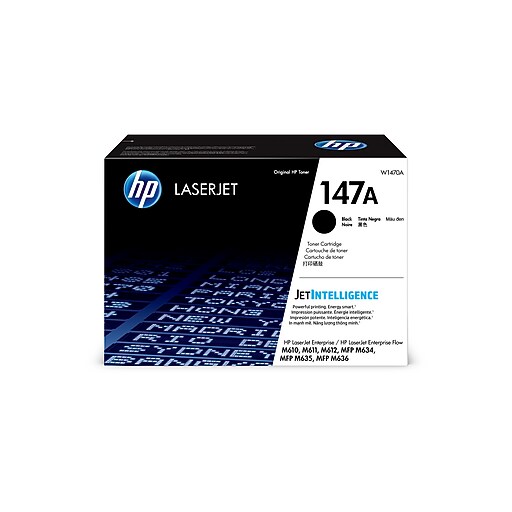 HP 147A Black Toner Cartridge, Standard Yield (W1470A) at Staples