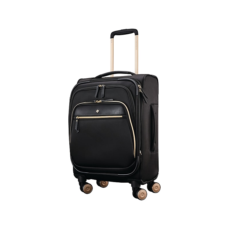 Samsonite 22" Carry-On Suitcase, 4-Wheeled Spinner, Black (128168-1041) image 1