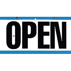 Cosco Open/Closed Outdoor Sign, 11.6