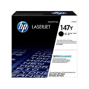 HP 147Y Black Extra High Yield Toner Cartridge (W1470Y)