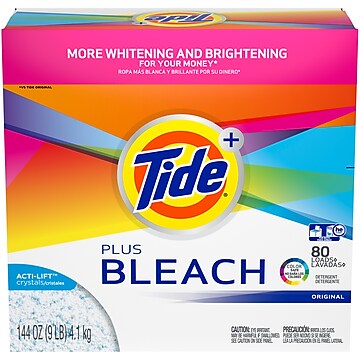 Tide Plus Original Detergent Powder, 144 Oz. (84998)