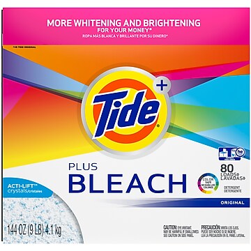 Tide Plus Original Detergent Powder, 144 Oz. (84998)