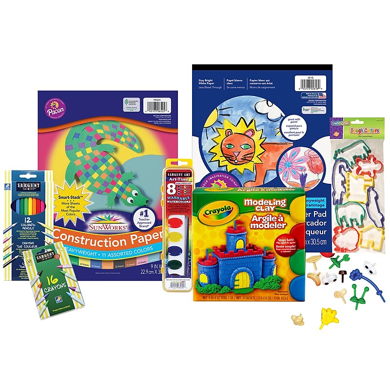 Assorted Brands Kit 7 Craft & Activity Kit for Grades Pre-K - 2, 8/Kit (EDRAC20KIT7) image 1