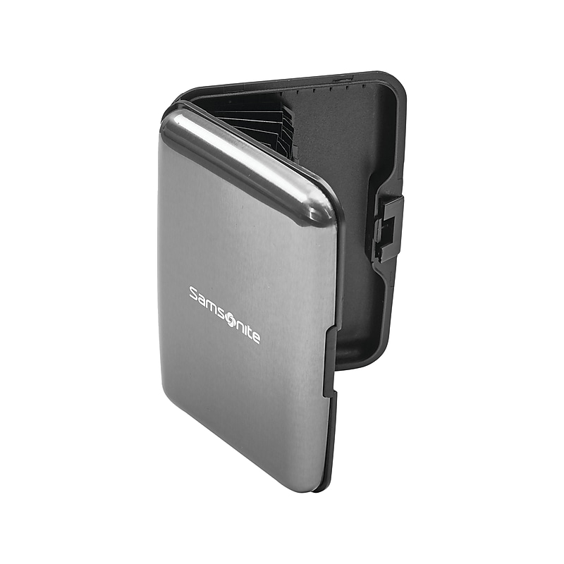 Samsonite RFID Aluminum Travel Wallet, Silver (89057-1422) image 1
