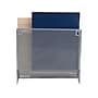 Mind Reader 3-Pocket Metal Mesh Mountable Wall File, Letter Size, Silver (WAFIST3-SIL)~#|#~sp86934211_sc7