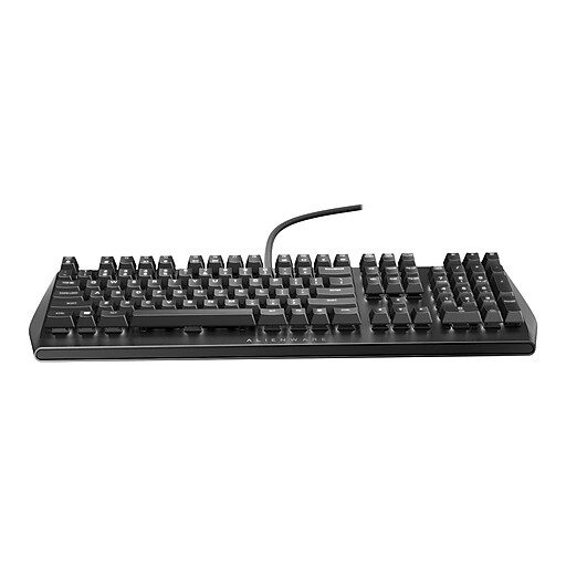 Shop Staples for Alienware AW310K Wired Gaming Keyboard, Cherry MX Red