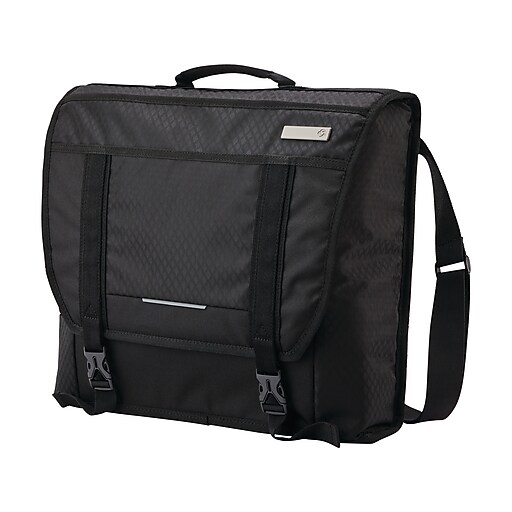Samsonite Carrier Polyester Business Messenger Bag, Black (1262711041