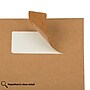 JAM Paper Address Labels, 1 1/3" x 4" , Brown Kraft, 14 Labels/Sheet, 9 Sheets/Pack (359330336)~#|#~sp87119772_sc7
