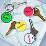 Avery Split Ring Metal Rim Paper Key Tags, 1-1/4" Diameter, Assorted Colors, 50 Tags (11026)~#|#~sp87211179_sc7