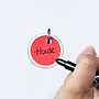 Avery Split Ring Metal Rim Paper Key Tags, 1-1/4" Diameter, Assorted Colors, 50 Tags (11026)~#|#~sp87211194_sc7