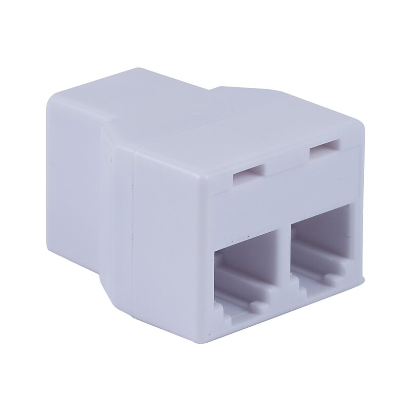 Power Gear RJ-11 Splitter, White (76570) image 1