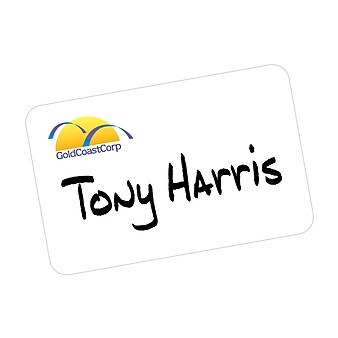 Avery Sticker Name Badge Labels, 2-1/3" x 3-3/8", White, 100/Pack (5147)