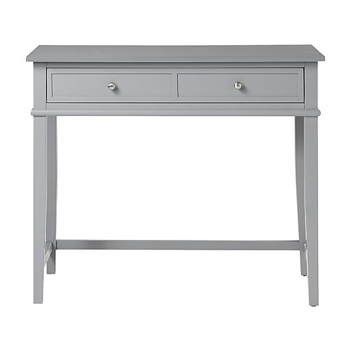 Ameriwood Franklin 36" Writing Desk, Gray at Staples