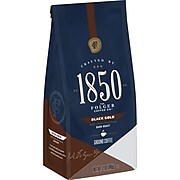 1850 Black Gold Ground Coffee, Dark Roast, 12 oz. (SMU60516)