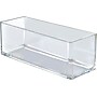 Azar Deluxe Open Lid Storage Bin, Clear, 4/Pack (556344)~#|#~sp88488453_sc7