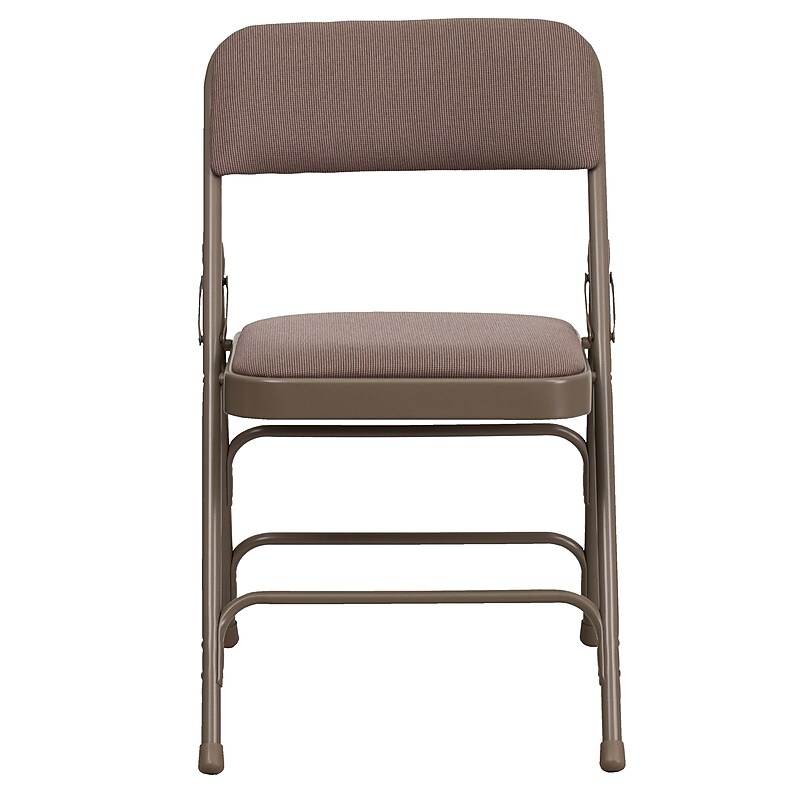Flash Furniture Hercules Banquet/Reception Folding Fabric Chairs, Beige, 4/Pack (BELNICK INC (NSP)) image 1