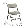 Flash Furniture HERCULES™ Curved Triple Braced Vinyl Armless Folding Chair, Gray, 4/Pack~#|#~sp88869504_sc7