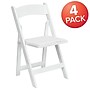 Flash Furniture HERCULES Wood/Vinyl Folding Chair, White, 4/Pack (4XF2901WHITE)~#|#~sp88869719_sc7