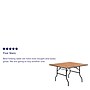 Flash Furniture Gerry Folding Table, 48" x 48", Natural (YTWFFT48SQ)~#|#~sp88869838_sc7