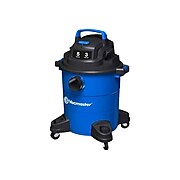 VacMaster Canister Wet/Dry Vacuum, 5 Gallon, Bagless, Blue/Black (VOC507PF)