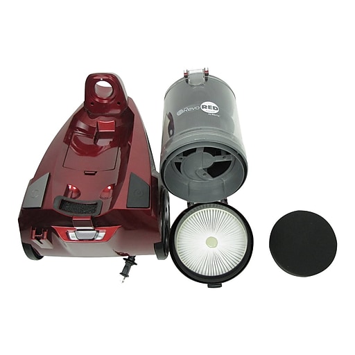 Atrix AHCRR Revo Red Canister Vacuum, Bagless (AHCRR) Staples
