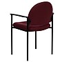 Flash Furniture Tiffany Fabric Stackable Side Reception Chair with Arms, Burgundy (BT5161BY)~#|#~sp88964480_sc7