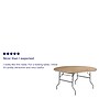 Flash Furniture Fielder Folding Table, 60" x 60", Birchwood (XA60BIRCHM)~#|#~sp88964683_sc7