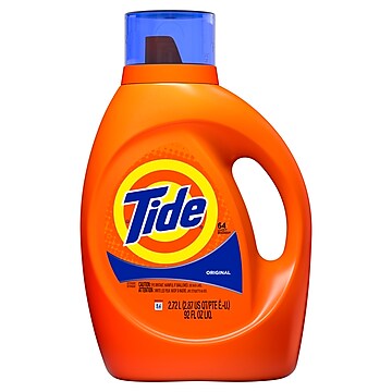 Tide Original Scent Liquid Laundry Detergent, 64 loads, 2.72 L (13882)