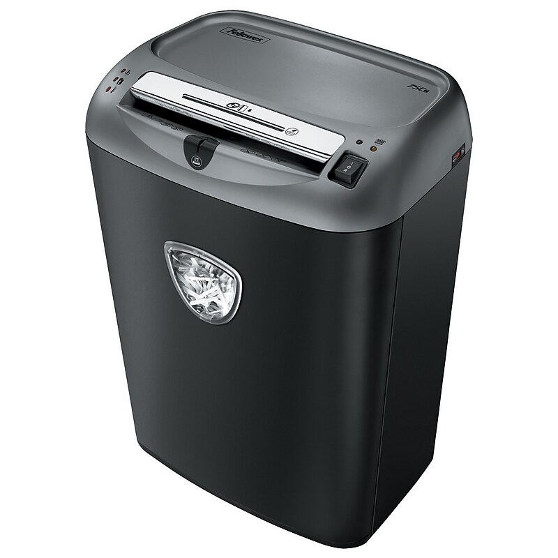 Fellowes Powershred 75CS 12-Sheet Cross-Cut Personal Shredder (4675701) image 1