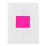 JAM Paper Shipping Labels, 3 1/3" x 4", Neon Pink, 6 Labels/Sheet, 20 Sheets/Pack (354328046)~#|#~sp89166535_sc7