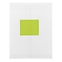 JAM Paper Laser/Inkjet Address Label, 4" x 3 3/8", Ultra Lime Green, 6 Labels/Sheet, 12 Sheets/Pack (302725780)~#|#~sp89166606_sc7