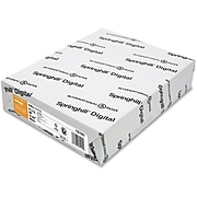Springhill Digital Index Card Stock, 8.5" x 11", 90 lbs, White, 2000 Sheets/Case (015101CASE)
