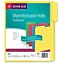 Smead® Reinforced Top Tab Colored File Folders, Letter, Assorted, 12/Pack (11641)~#|#~m004896907_sc7