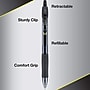 Pilot G2 Retractable Gel Pens, Fine Point, 0.7mm, Black Ink, Dozen (31020)~#|#~sp89168485_sc7