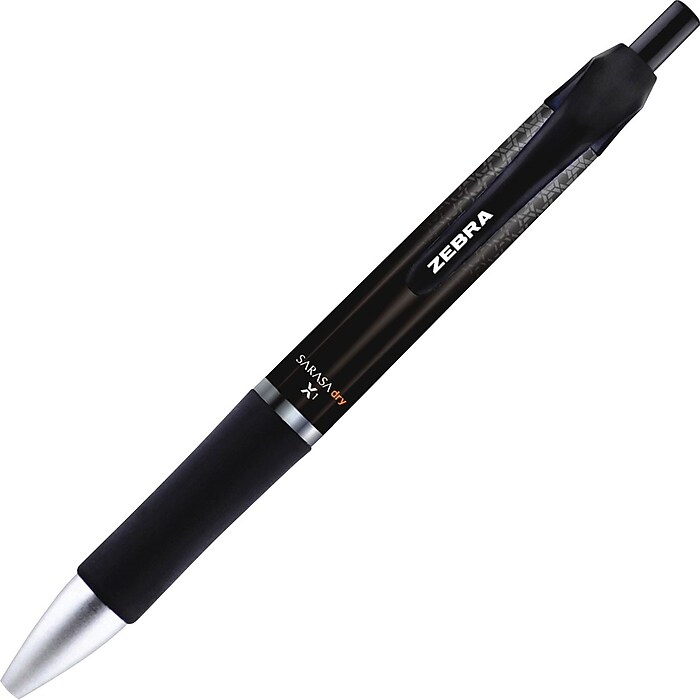 Zebra Sarasa Dry X1 Retractable Gel Pen, Medium Point, 0.7mm