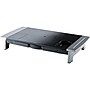Fellowes Office Suites Premium Monitor Riser, Monitors up to 80 lbs.,Black/Silver (8031001)~#|#~sp89270772_sc7