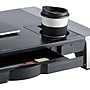 Fellowes Office Suites Premium Monitor Riser, Monitors up to 80 lbs.,Black/Silver (8031001)~#|#~sp89270773_sc7