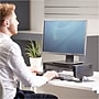 Fellowes Designer Suites Adjustable Monitor Riser, Up to 32" Monitor, Black  (8038101)~#|#~sp89270783_sc7