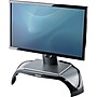 Fellowes Smart Suites Corner Monitor Riser, Up to 32", Black (8020101)~#|#~sp89270784_sc7