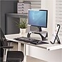 Fellowes Smart Suites Corner Monitor Riser, Up to 32", Black (8020101)~#|#~sp89270789_sc7