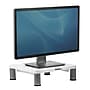Fellowes Standard Adjustable Monitor Riser, Up to 17" Monitor, Platinum (91712)~#|#~sp89270793_sc7