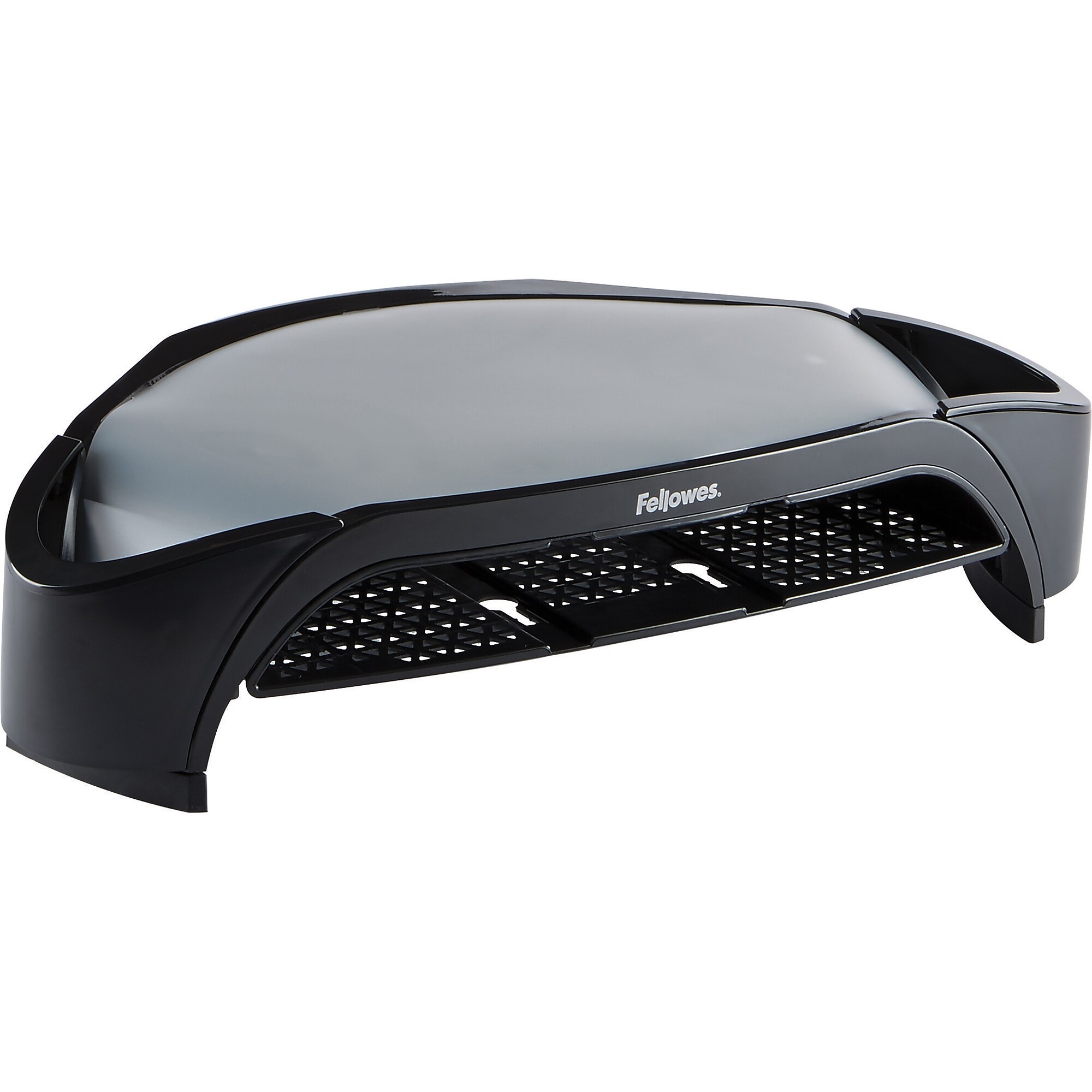 Fellowes Smart Suites Plus Adjustable Monitor Riser, Up to 21″ Monitor, Black (8020801) Sansujyuku sansujyuku.com