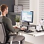 Fellowes Standard Adjustable Monitor Riser, Up to 60 lbs., Graphite (9169301)~#|#~sp89270835_sc7