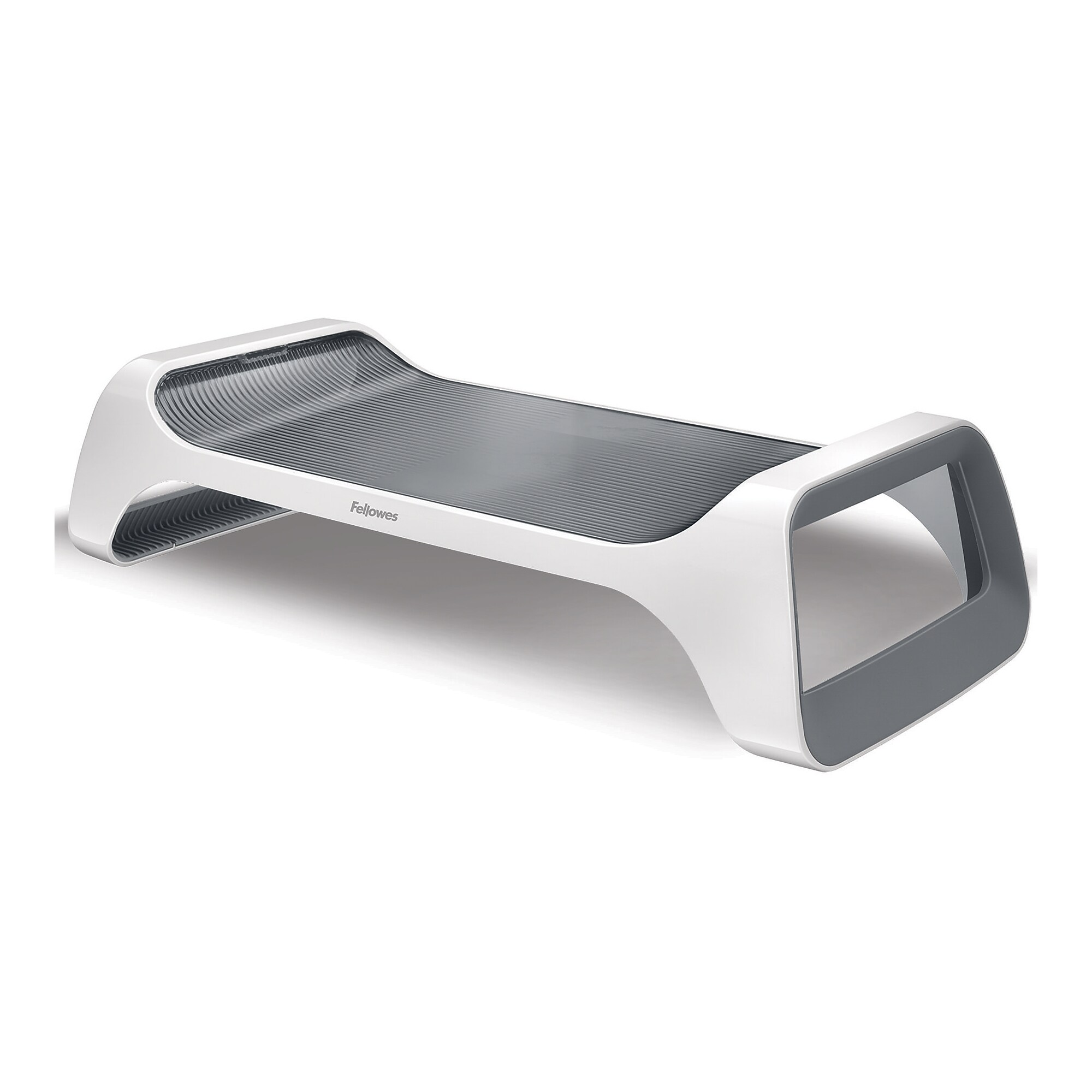 Fellowes I-Spire Series Monitor Stand, Up to 21″, White/Gray (9311101) Sansujyuku sansujyuku.com