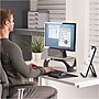Fellowes Smart Suites Corner Monitor Riser, Up to 32", Black (8020101)~#|#~sp89270947_sc7